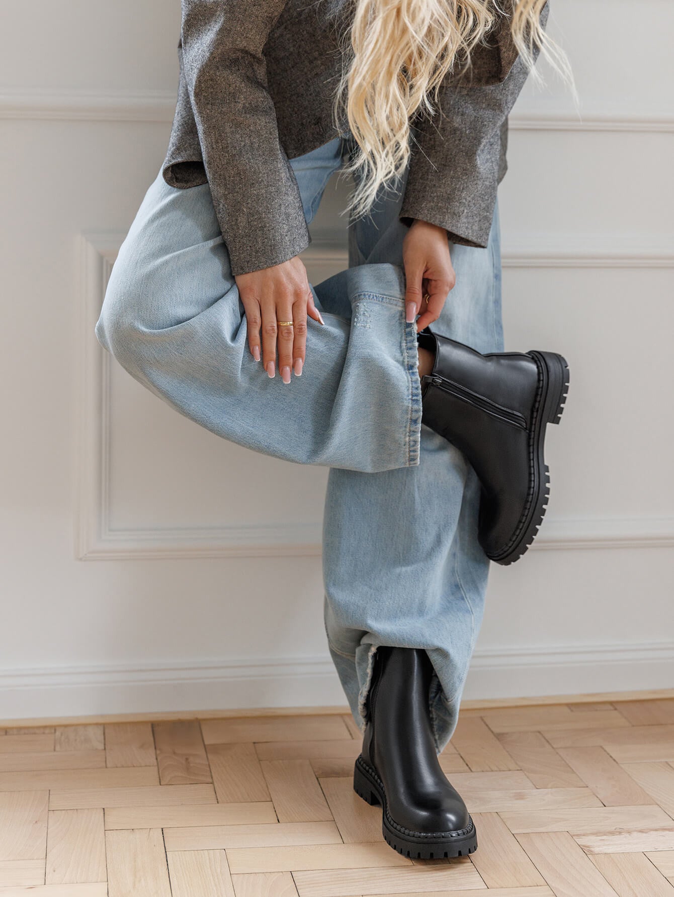 BOTTINES NOIRES CHELSEA – STYLE URBAIN ET TENDANCE - Casualmode.fr