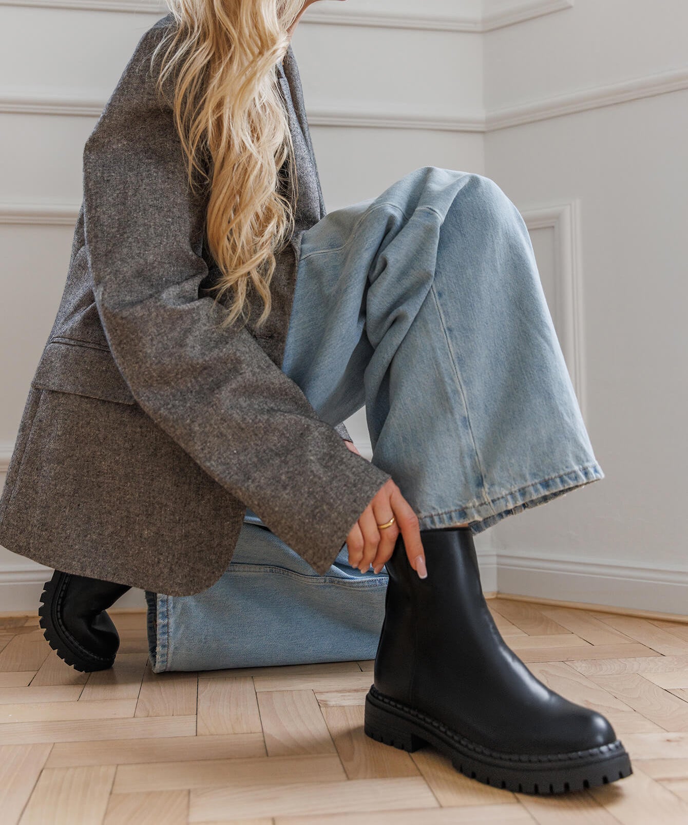 BOTTINES NOIRES CHELSEA – STYLE URBAIN ET TENDANCE - Casualmode.fr