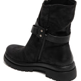 BOTTES NOIRES BIKER – STYLE URBAIN TENDANCE - Casualmode.fr