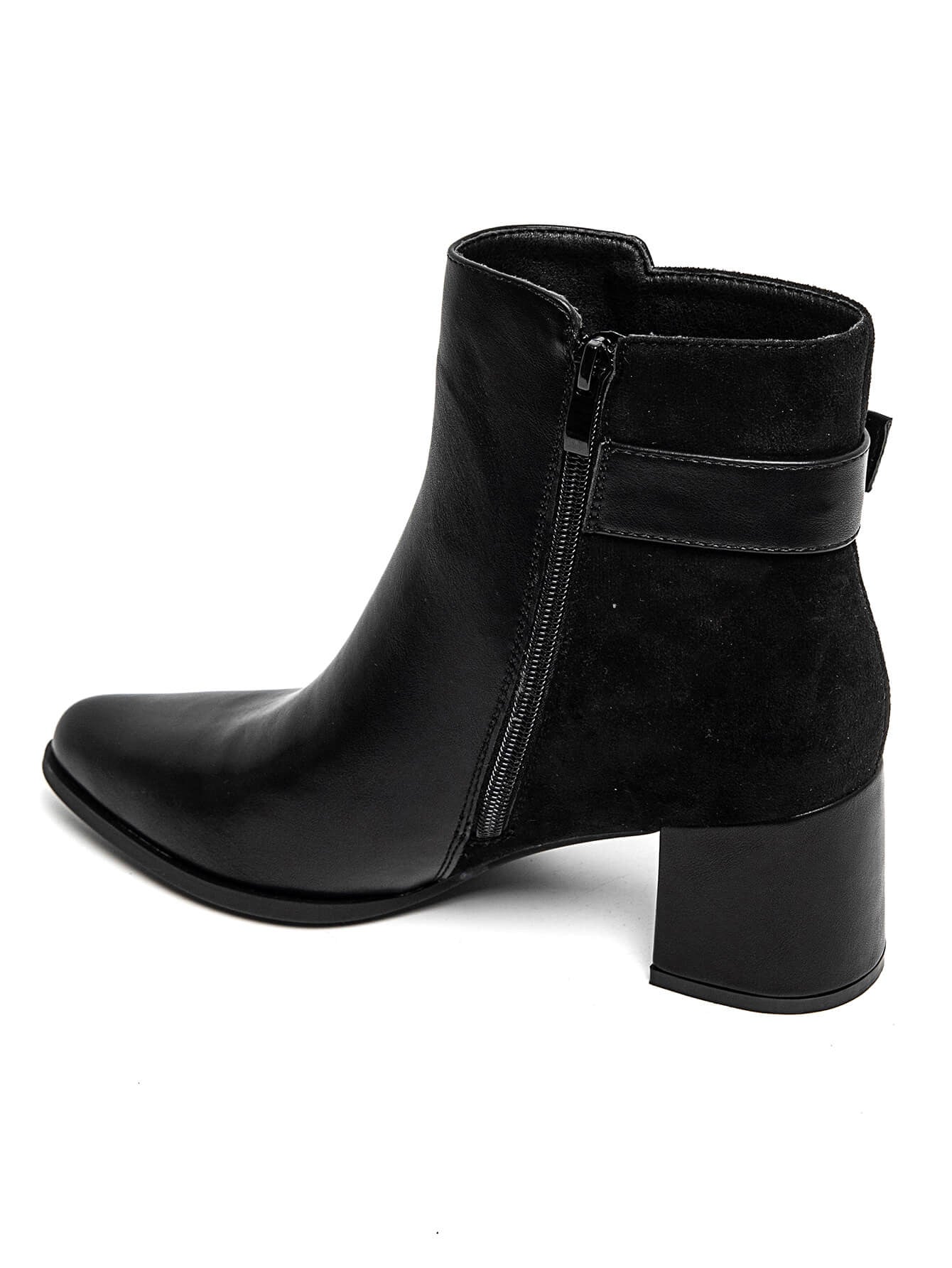 BOTTINES NOIRES À TALON – STYLE ÉLÉGANT ET MODERNE - Casualmode.fr