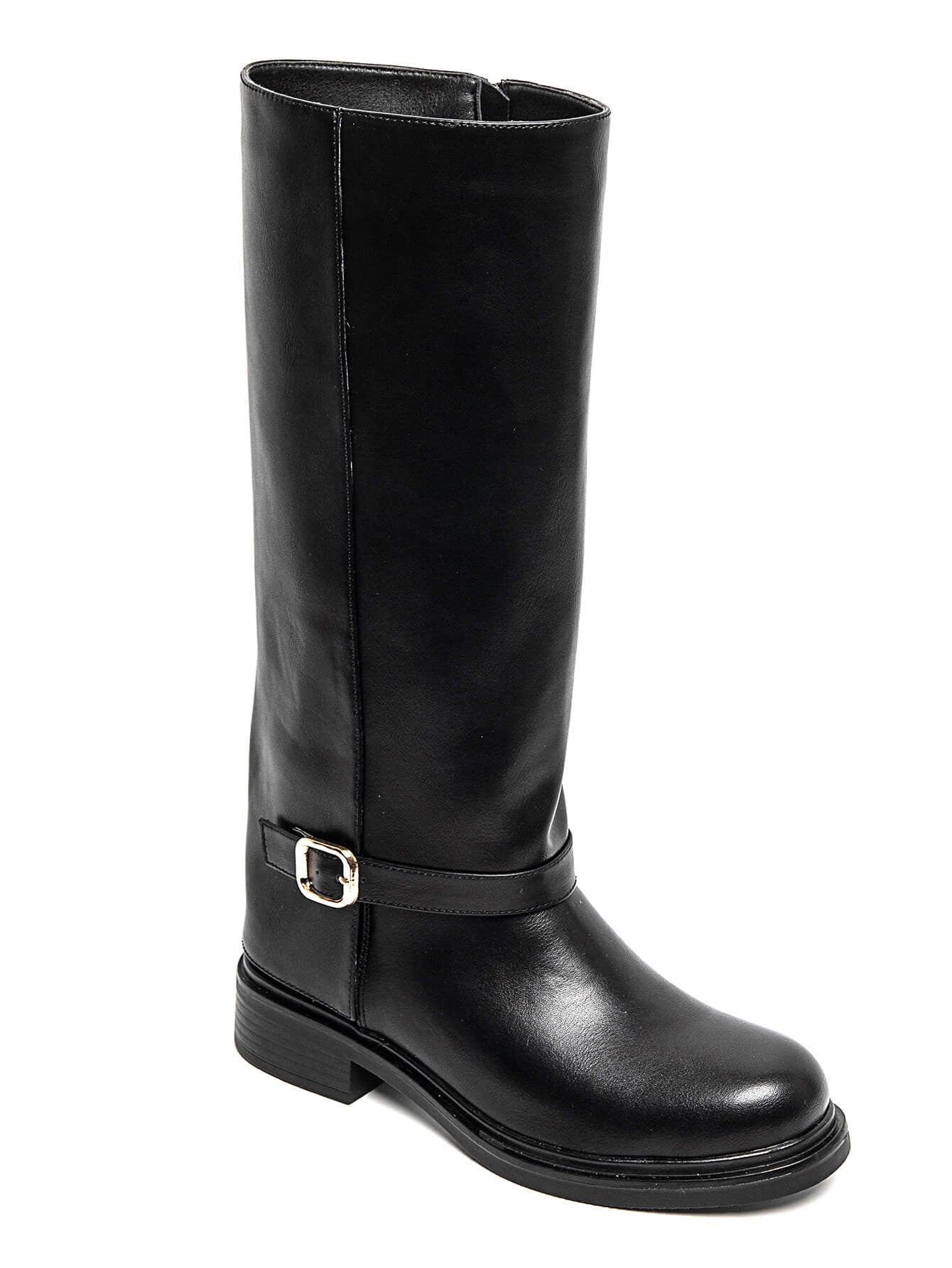 BOTTES NOIRES HAUTES – STYLE CLASSIQUE ET ÉLÉGANT - Casualmode.fr