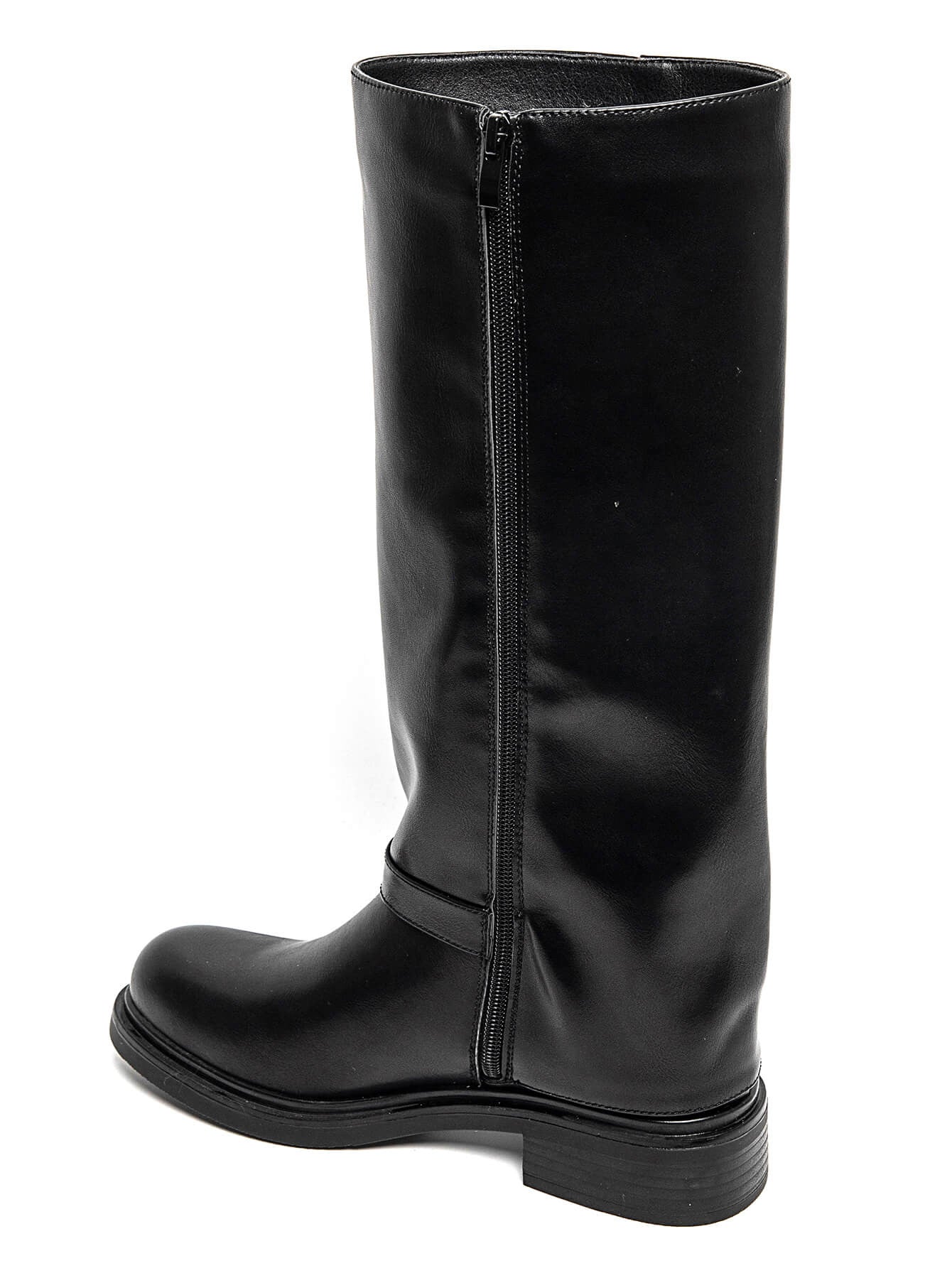 BOTTES NOIRES HAUTES – STYLE CLASSIQUE ET ÉLÉGANT - Casualmode.fr