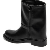 BOTTINES NOIRES – STYLE BIKER CHIC - Casualmode.fr