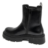 BOTTINES CHELSEA NOIRES – SEMELLE CRANTÉE TENDANCE - Casualmode.fr