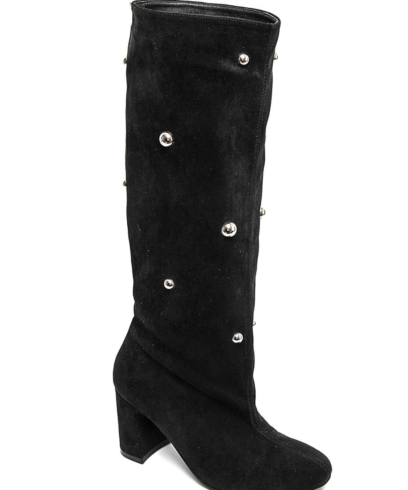 BOTTES NOIRES HAUTES À PERLES – ÉLÉGANCE ET TENDANCE - Casualmode.fr