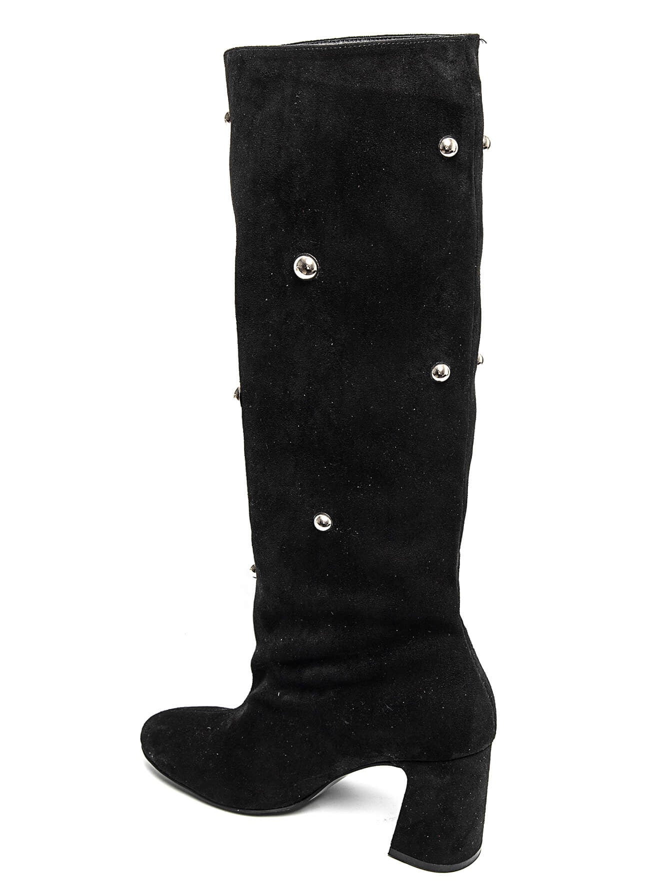 BOTTES NOIRES HAUTES À PERLES – ÉLÉGANCE ET TENDANCE - Casualmode.fr