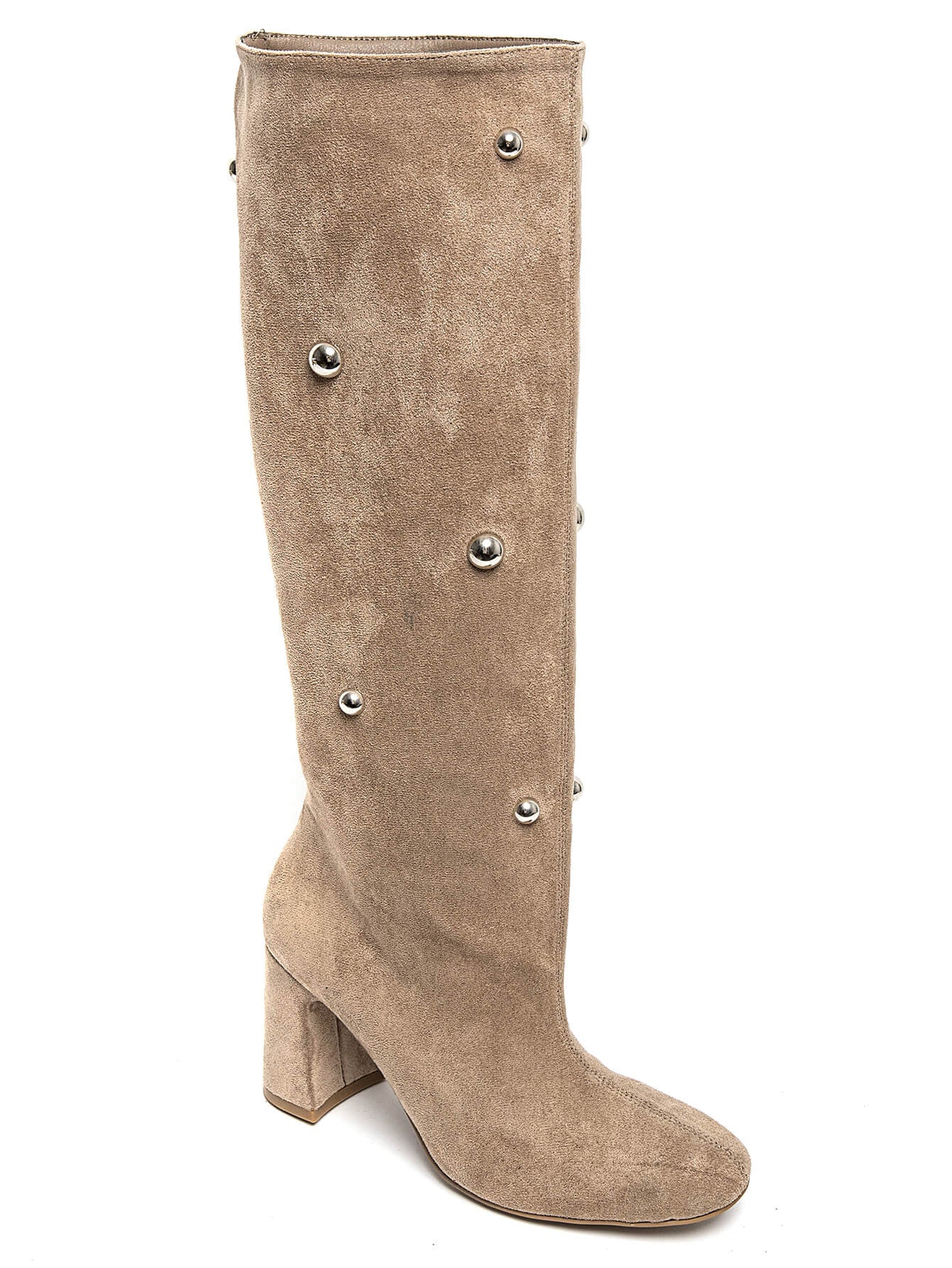BOTTES BEIGE HAUTES À PERLES – ÉLÉGANCE ET TENDANCE - Casualmode.fr