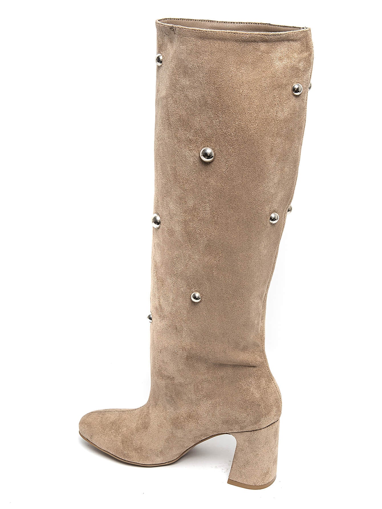 BOTTES BEIGE HAUTES À PERLES – ÉLÉGANCE ET TENDANCE - Casualmode.fr