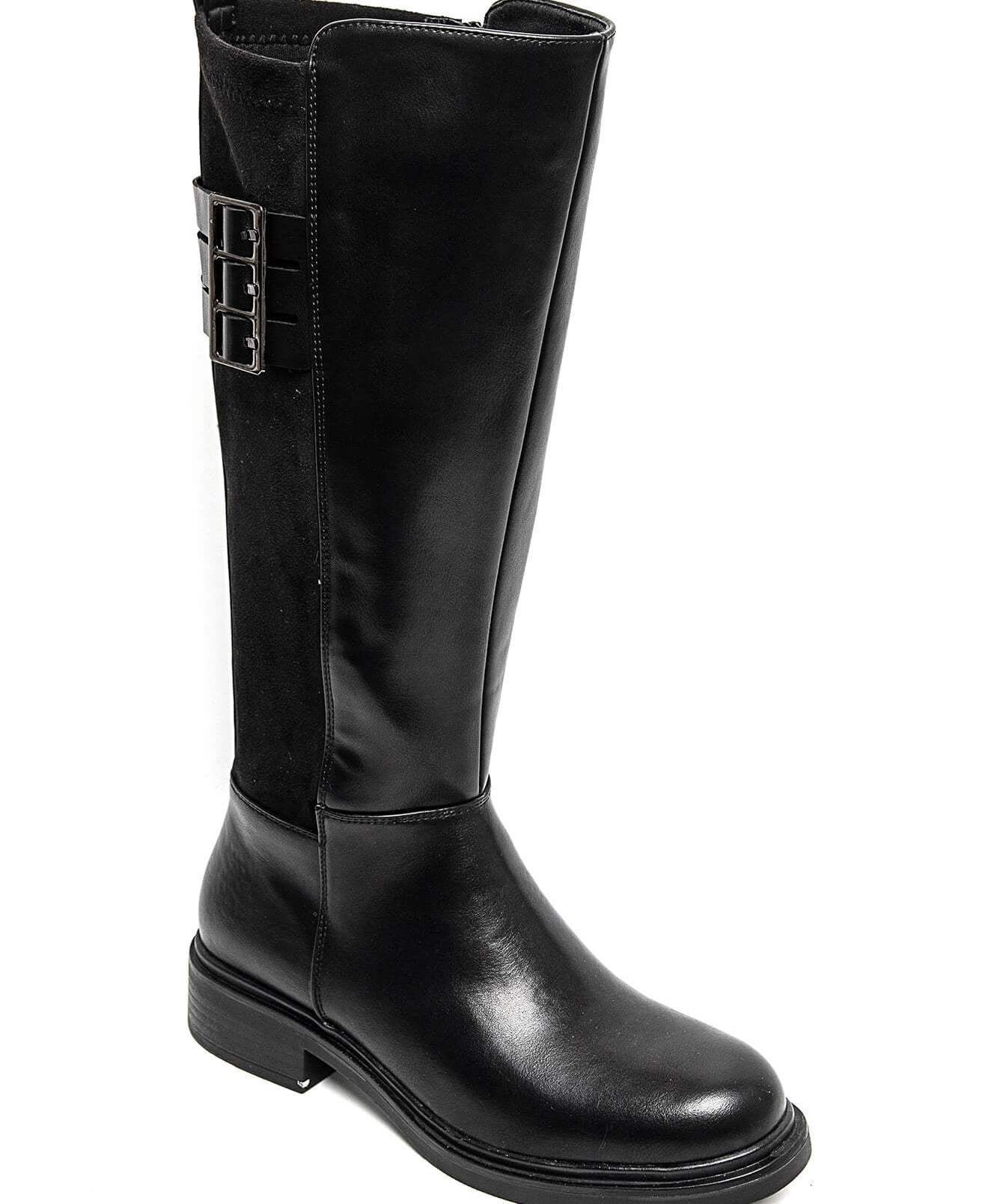 BOTTES NOIRES HAUTES – STYLE ÉLÉGANT ET MODERNE - Casualmode.fr