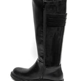 BOTTES NOIRES HAUTES – STYLE ÉLÉGANT ET MODERNE - Casualmode.fr