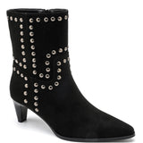 BOTTINES NOIRES À CLOUS – STYLE ROCK CHIC - Casualmode.fr