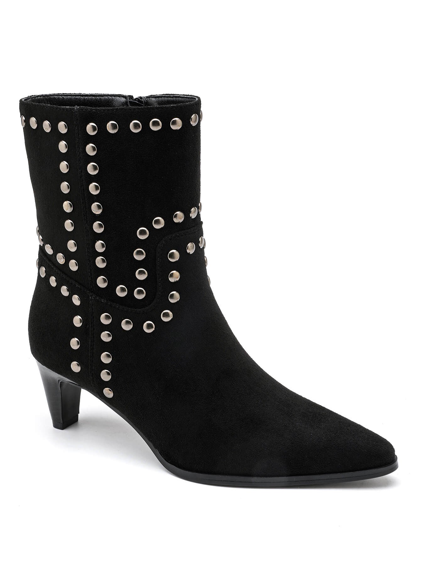 BOTTINES NOIRES À CLOUS – STYLE ROCK CHIC - Casualmode.fr