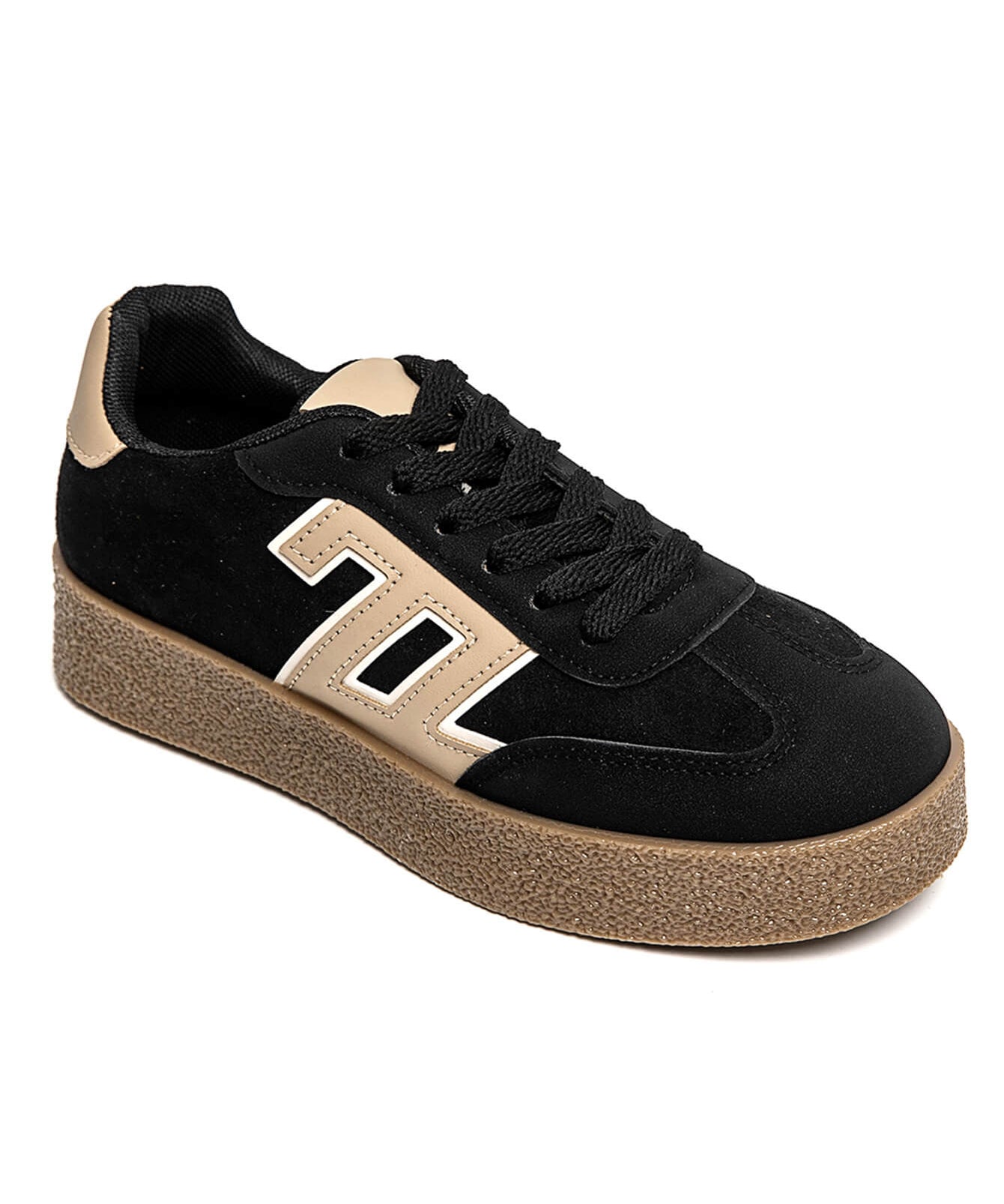 BASKETS FEMME NOIRES CASUAL - Casualmode.fr