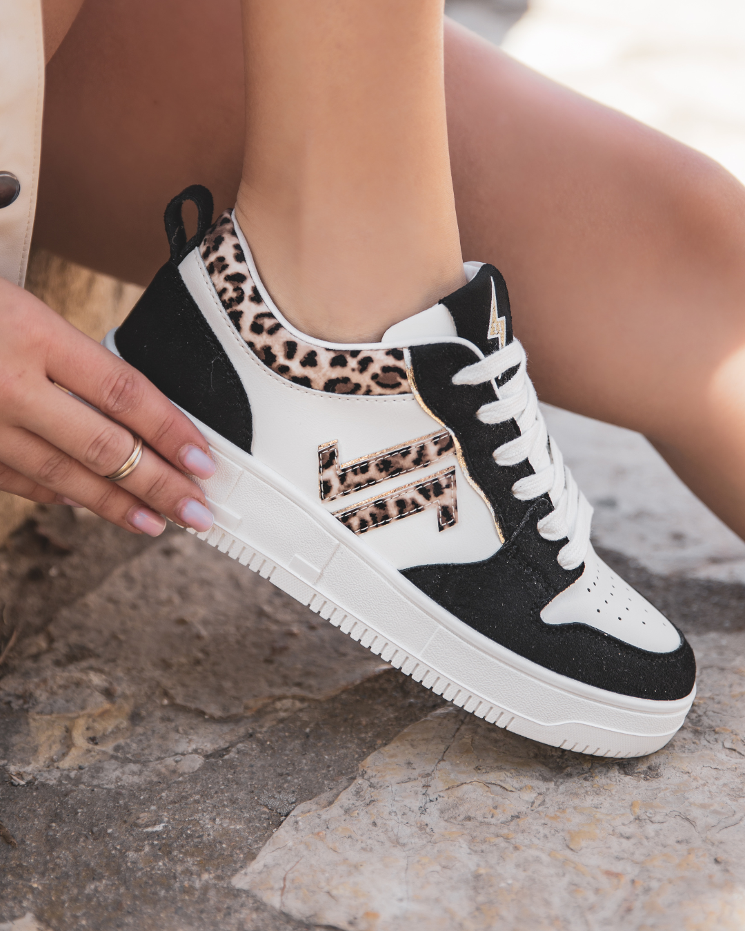 CL11 SNEAKERS - CL85-BLACK - Casualmode.fr