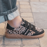 CL11 SNEAKERS - CL92-BLACK-LEO - Casualmode.fr