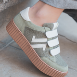 CL11 SNEAKERS - CL91-KHAKI - Casualmode.fr