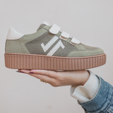 CL11 SNEAKERS - CL91-KHAKI - Casualmode.fr