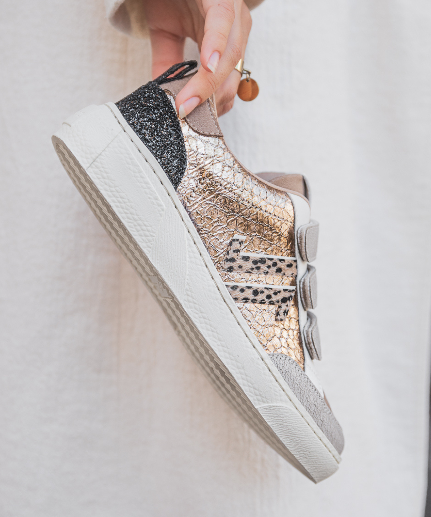 CL11 SNEAKERS - CL92-BRONZE - Casualmode.fr