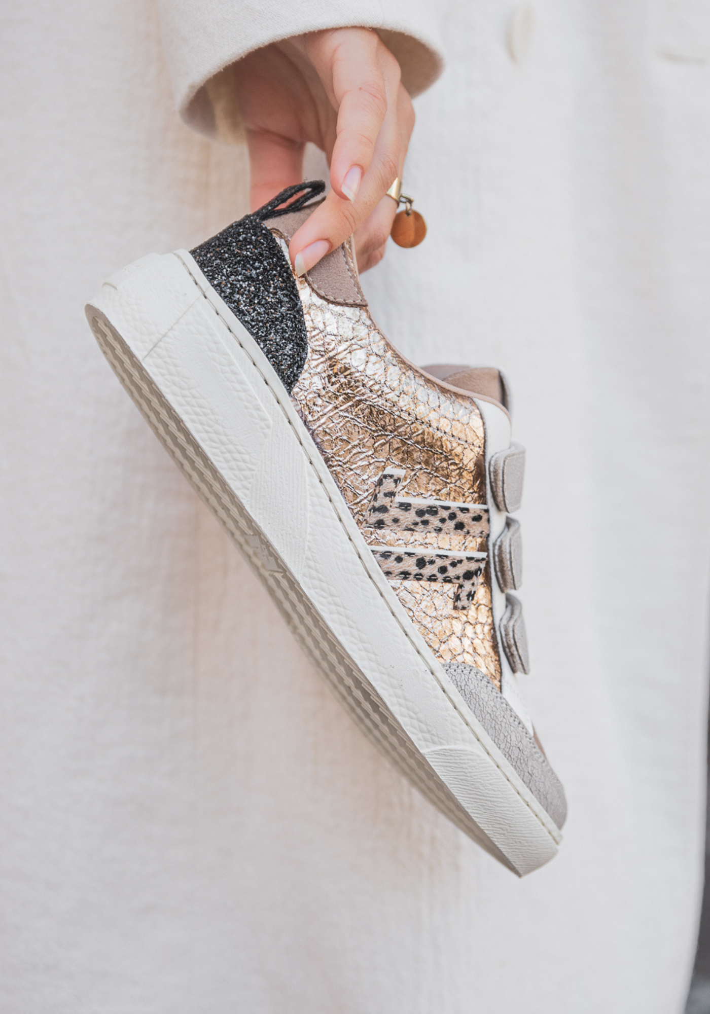 CL11 SNEAKERS - CL92-BRONZE - Casualmode.fr