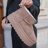 BOTTINES FOURRÉES PLATEFORME - Casualmode.fr