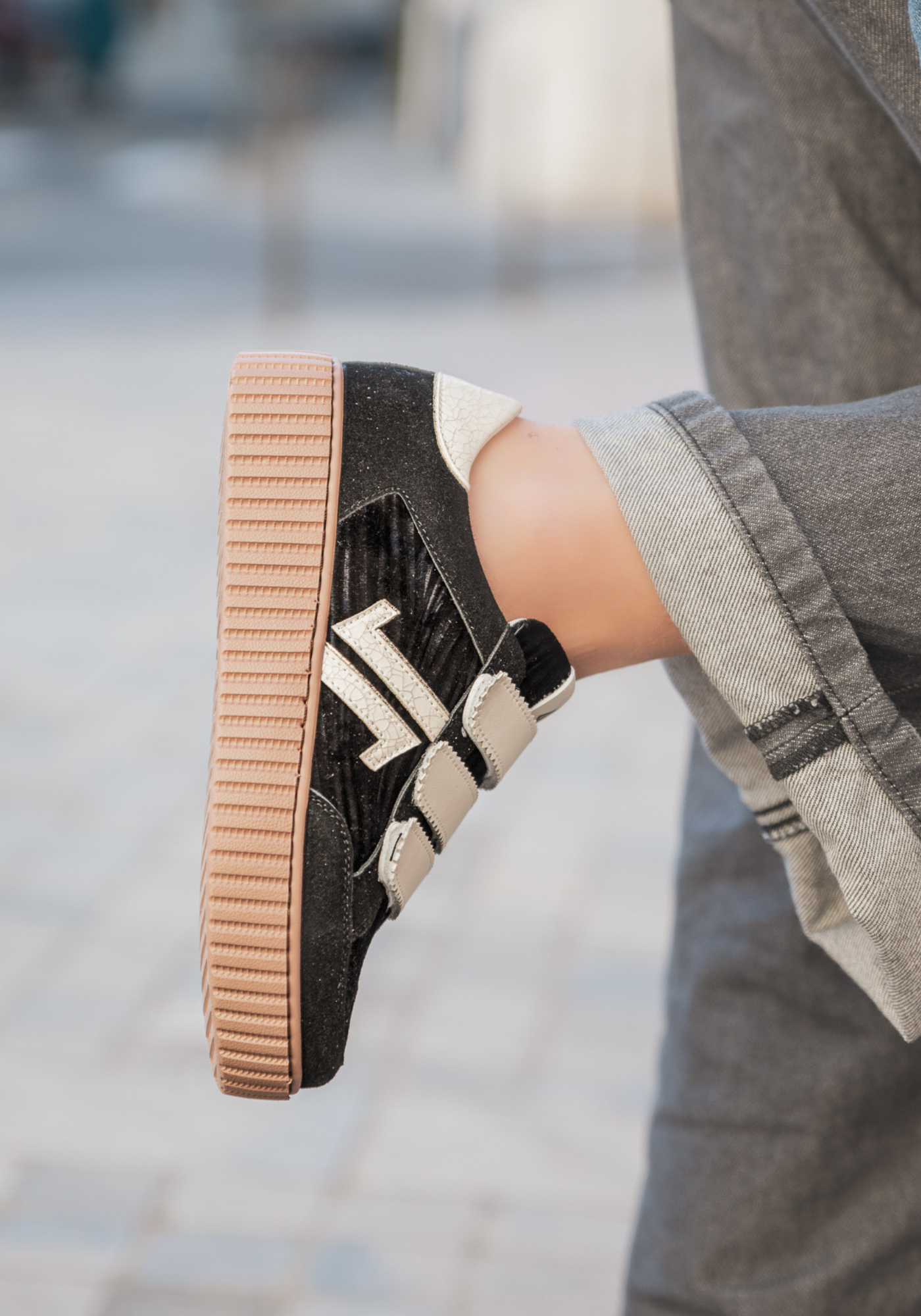 CL11 SNEAKERS - CL91-BLACK - Casualmode.fr