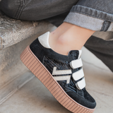 CL11 SNEAKERS - CL91-BLACK - Casualmode.fr