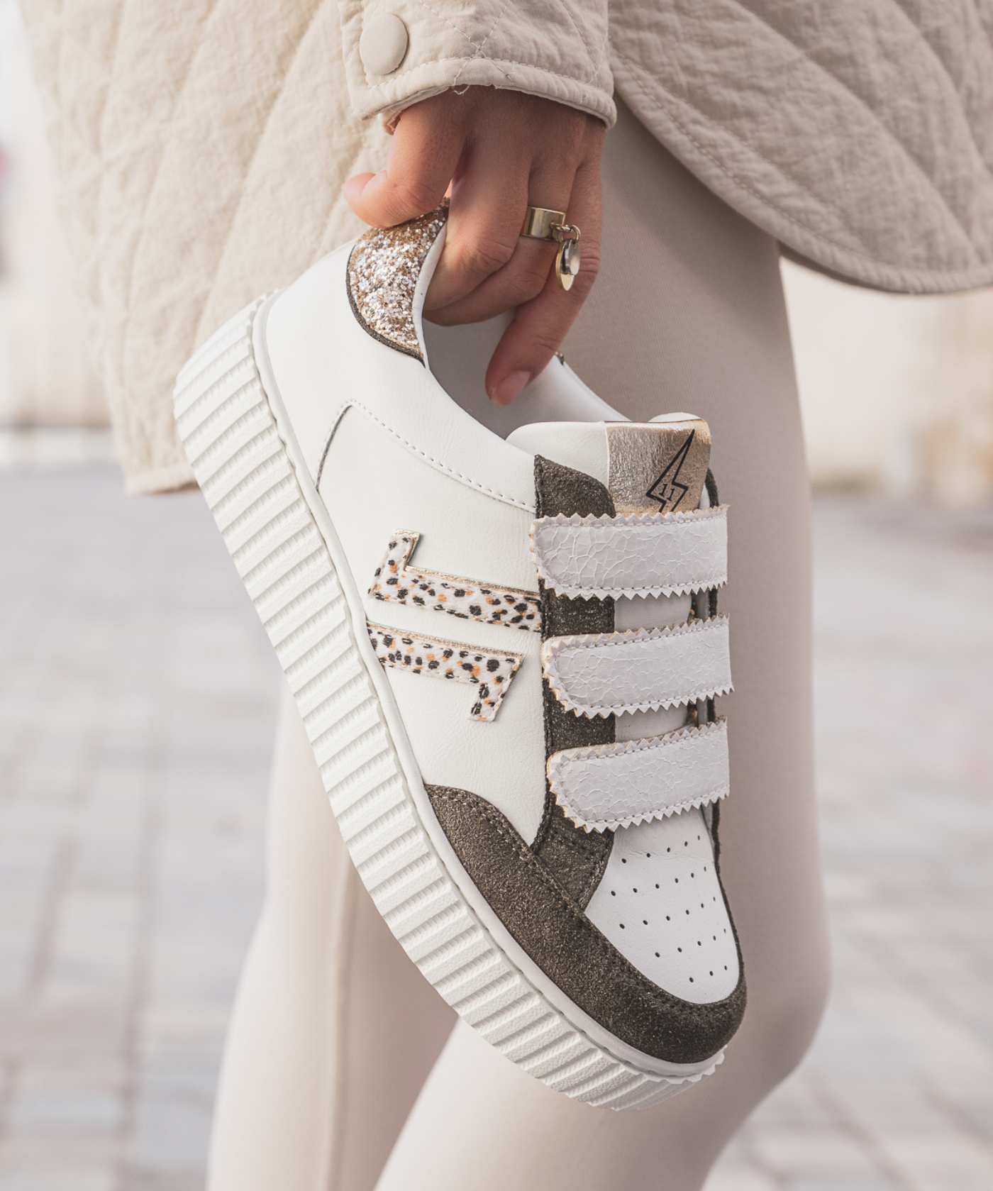 CL11 SNEAKERS - CL91-WHITE - Casualmode.fr