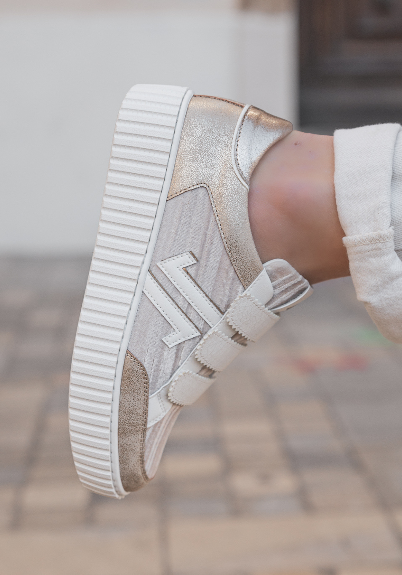 CL11 SNEAKERS - CL91-GOLD - Casualmode.fr