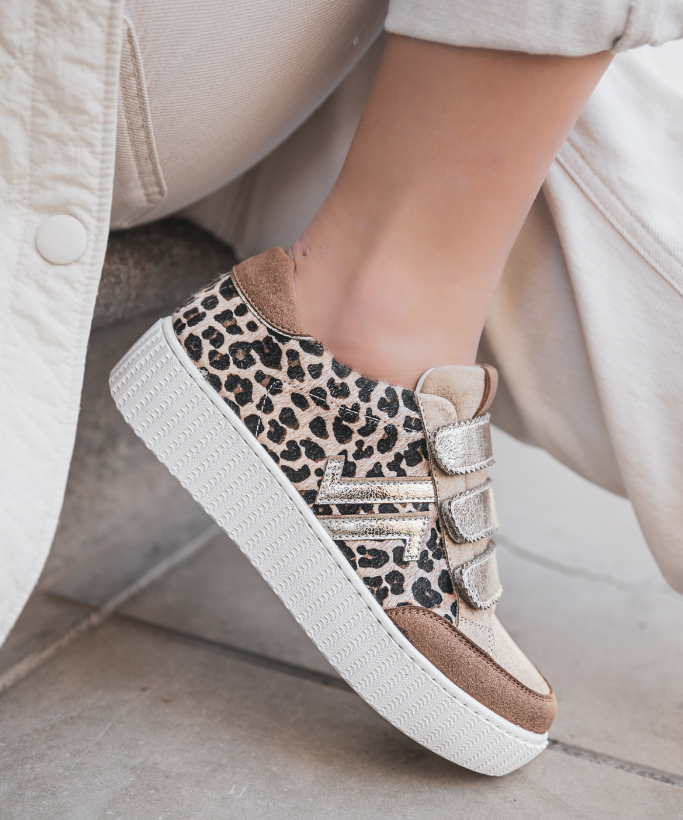 CL11 SNEAKERS - CL91-BROWN - Casualmode.fr