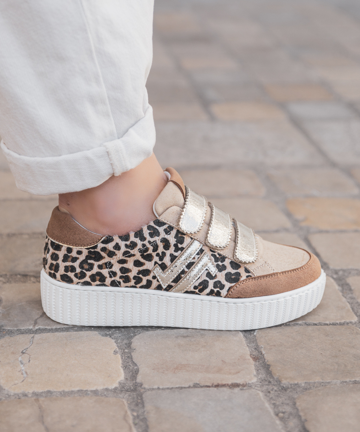 CL11 SNEAKERS - CL91-BROWN - Casualmode.fr