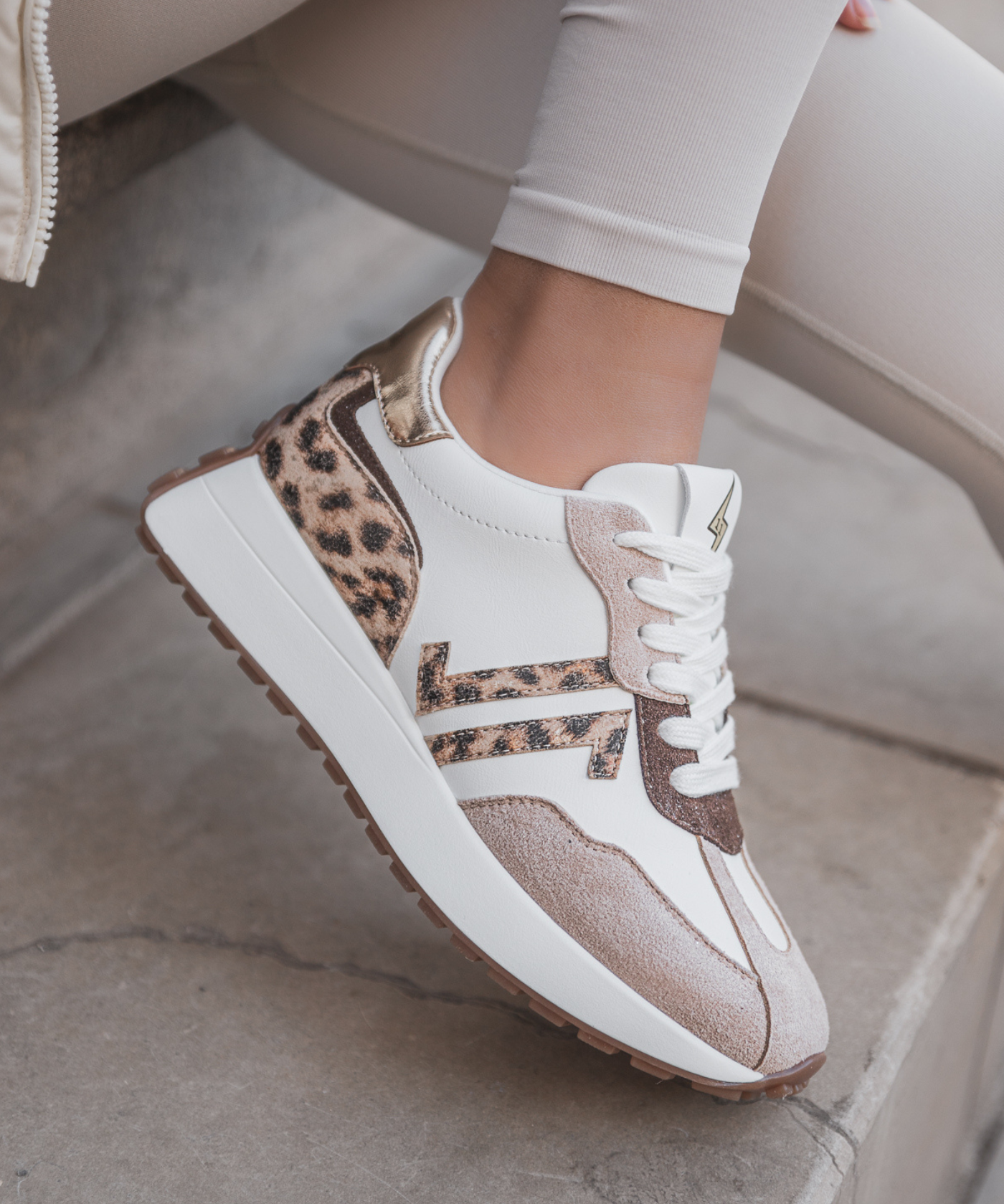 CL11 SNEAKERS - CL93-TAUPE - Casualmode.fr