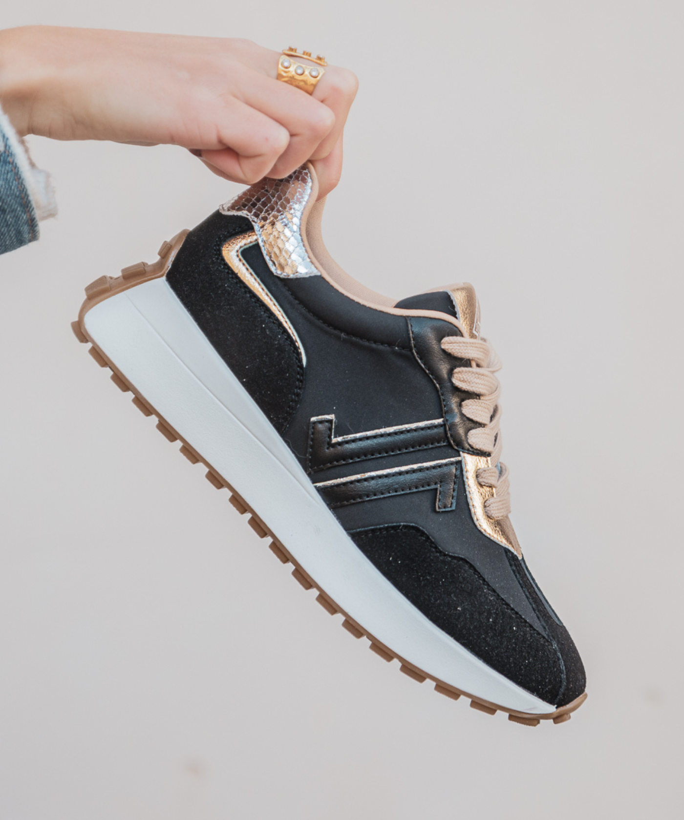 CL11 SNEAKERS - CL93-BLACK - Casualmode.fr