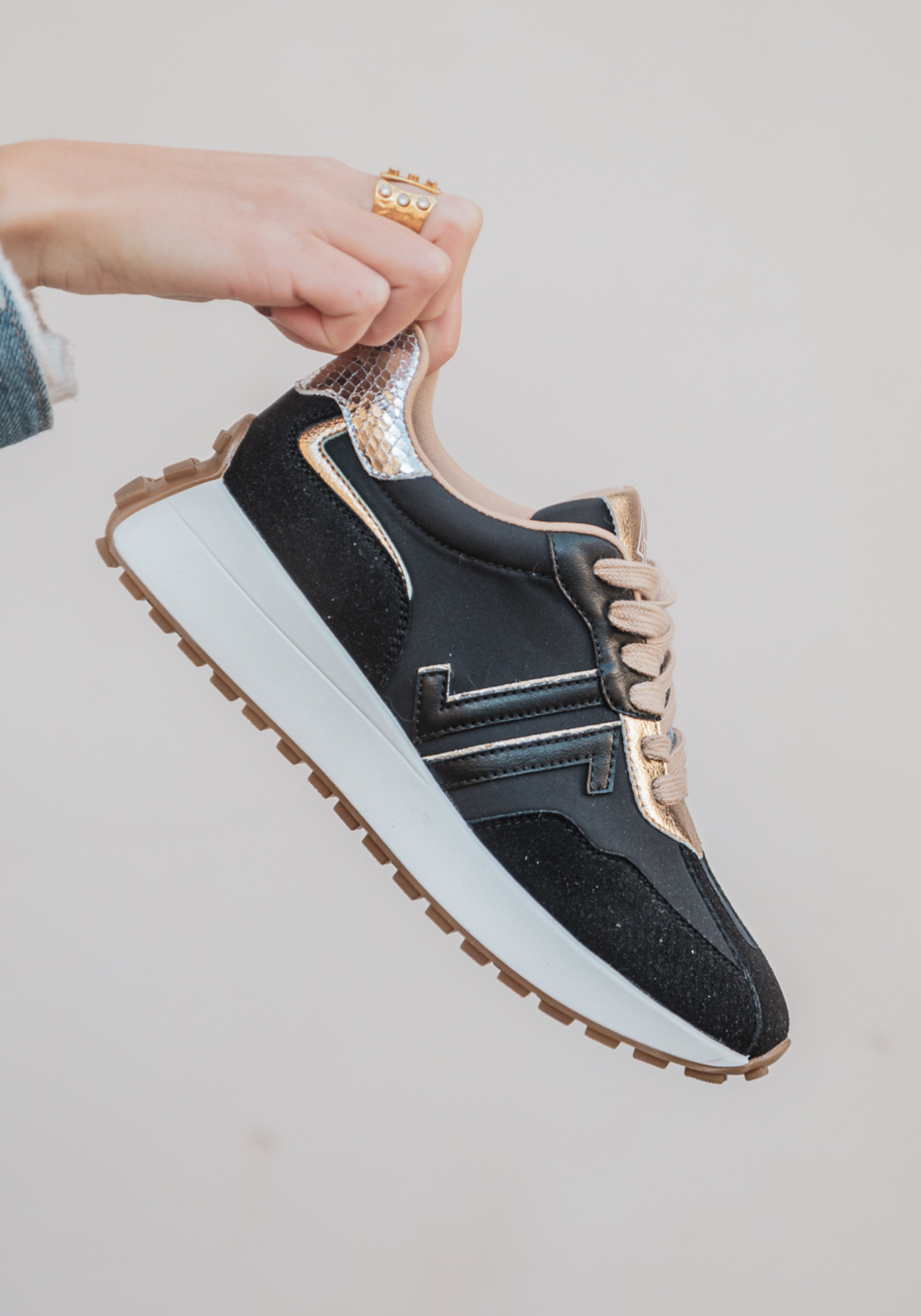 CL11 SNEAKERS - CL93-BLACK - Casualmode.fr