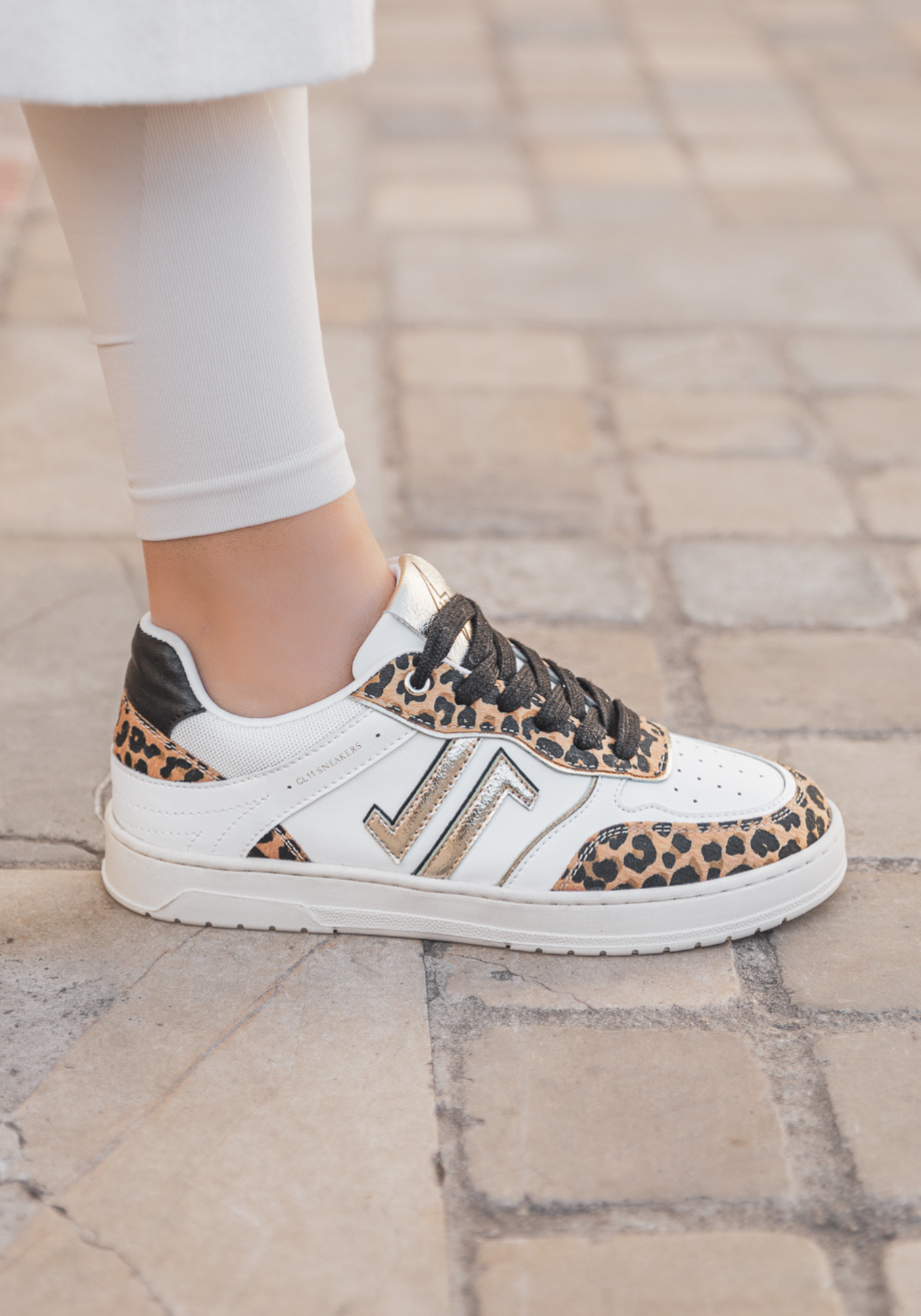 CL11 SNEAKERS - CL94-LEO-BLACK - Casualmode.fr