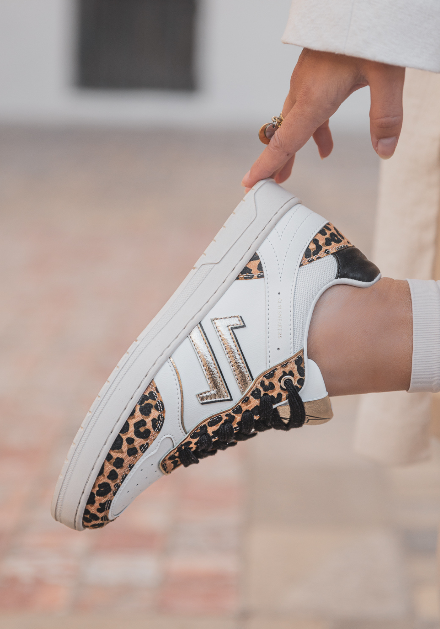 CL11 SNEAKERS - CL94-LEO-BLACK - Casualmode.fr