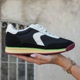 SNEAKERS NOIRES SPORTY CHIC - Casualmode.fr