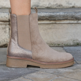 BOOTS CHELSEA BEIGE ÉLÉGANTES - Casualmode.fr