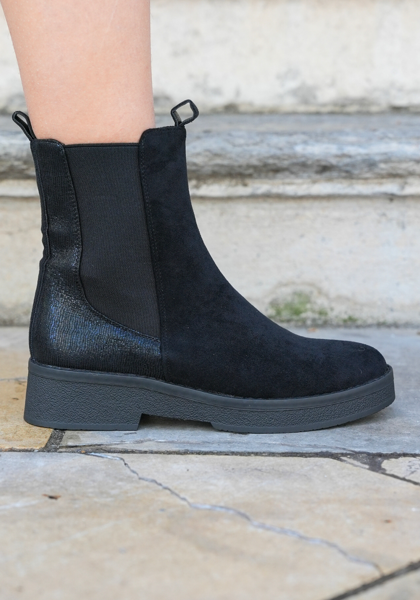 BOOTS CHELSEA NOIRES CLASSIQUES - Casualmode.fr