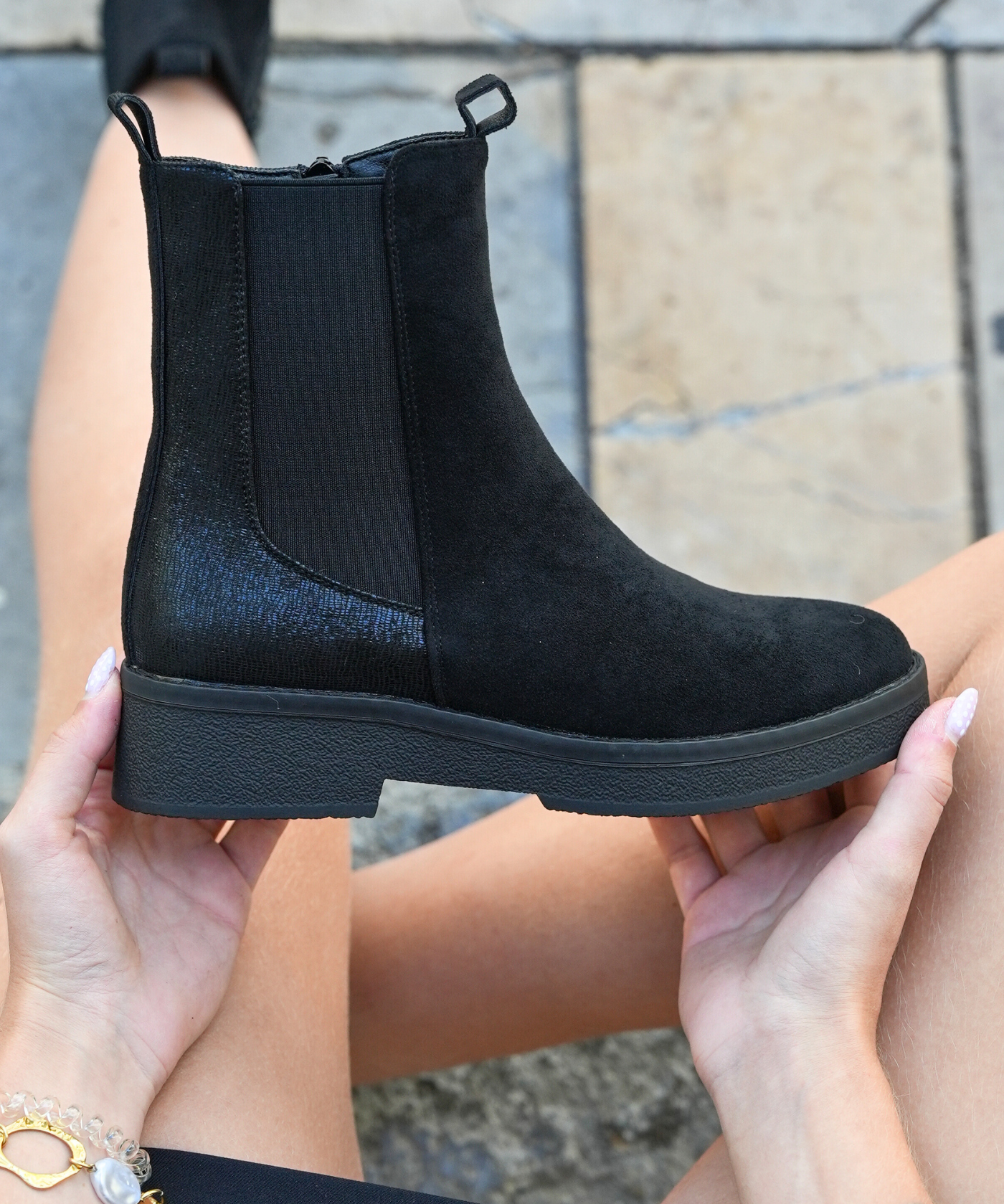 BOOTS CHELSEA NOIRES CLASSIQUES - Casualmode.fr