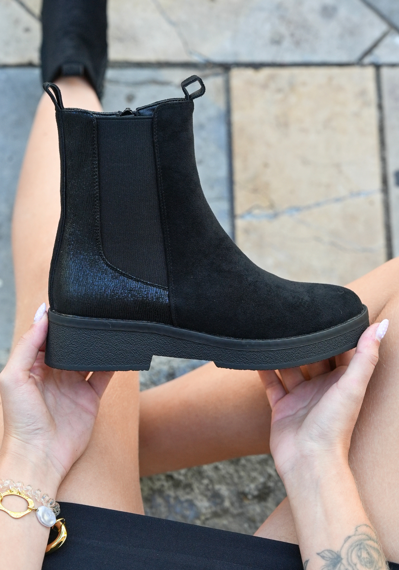BOOTS CHELSEA NOIRES CLASSIQUES - Casualmode.fr