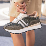 CL11 SNEAKERS-CL82 GREEN - Casualmode.fr