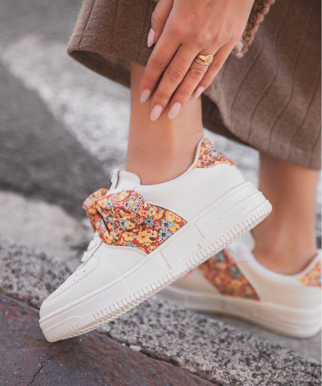 CL11 SNEAKERS - CLE02 ORANGE - Casualmode.fr