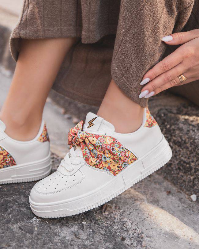 CL11 SNEAKERS - CLE02 ORANGE - Casualmode.fr