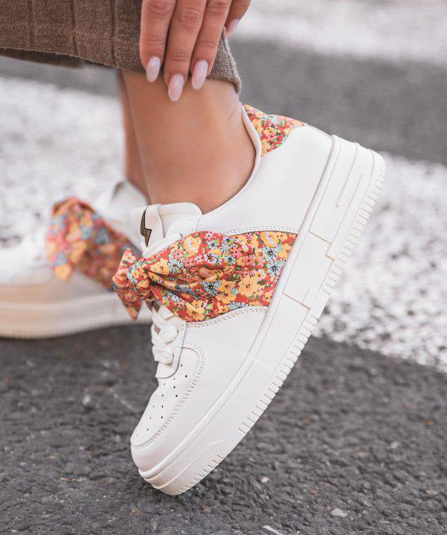 CL11 SNEAKERS - CLE02 ORANGE - Casualmode.fr