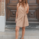 BOTTINES FOURRÉES PLATEFORME CAMEL - Casualmode.fr