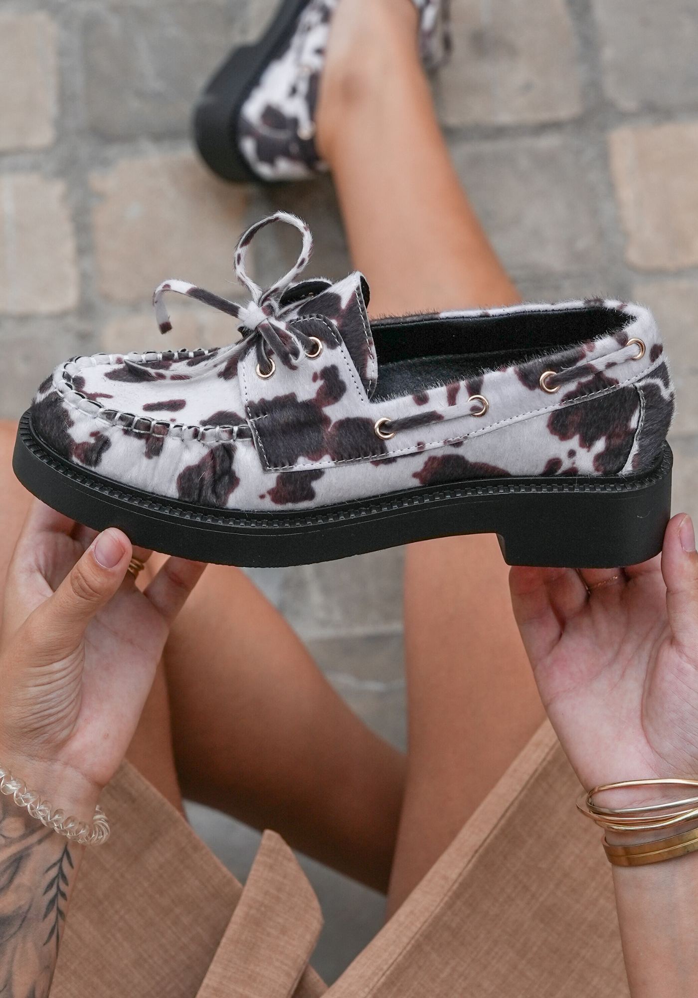 DERBIES IMPRIMÉ ANIMALIER – STYLE AUDACIEUX - Casualmode.fr