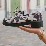 DERBIES IMPRIMÉ ANIMALIER – STYLE AUDACIEUX - Casualmode.fr