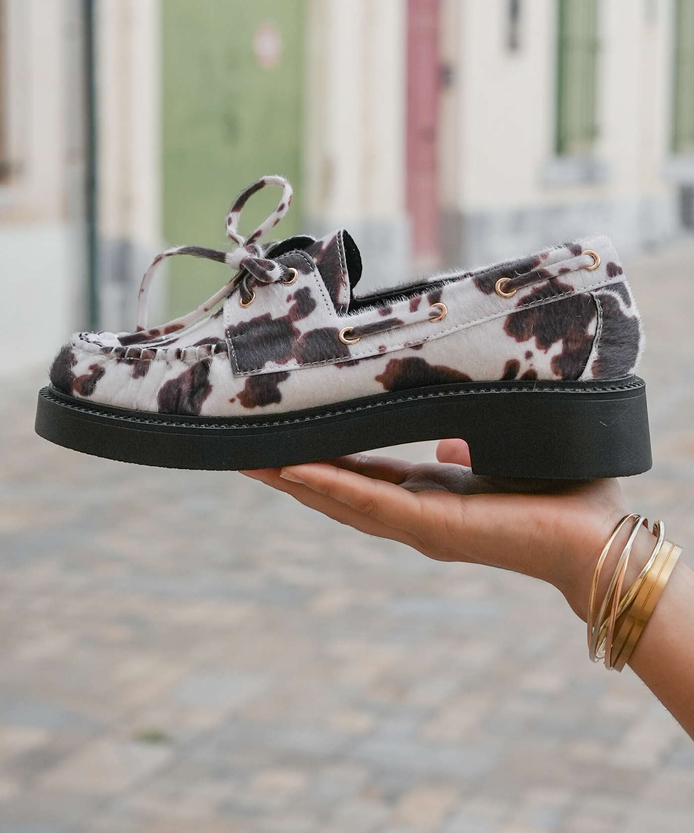 DERBIES IMPRIMÉ ANIMALIER – STYLE AUDACIEUX - Casualmode.fr