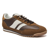 BASKETS FEMME MARRON A LACETS - Casualmode.fr