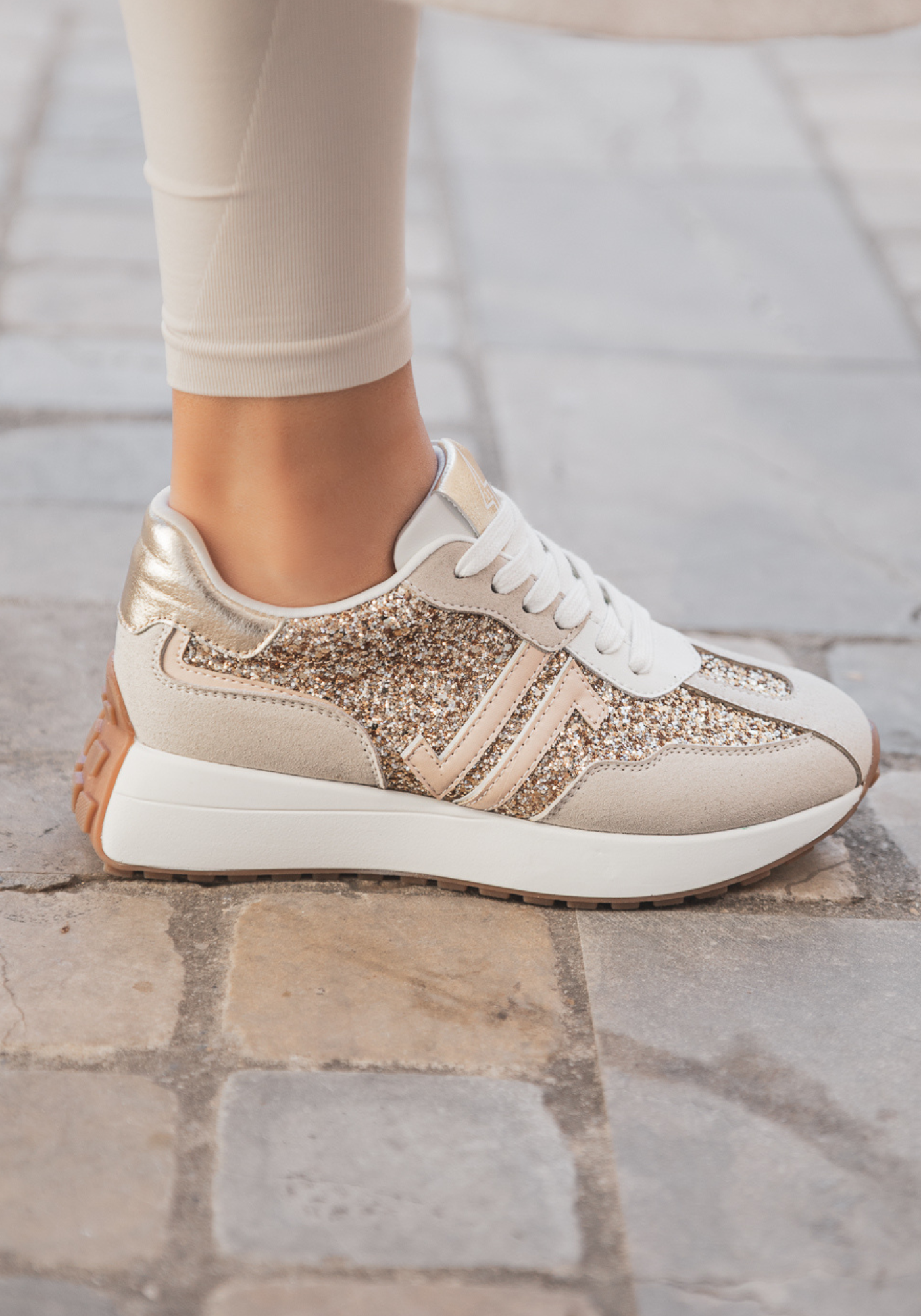 CL11 SNEAKERS - CL93-GOLD - Casualmode.fr